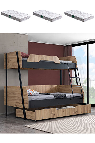 Setay Ranza, Alba Yavrulu Geniş Ranza + 3 Adet Comfort Yatak