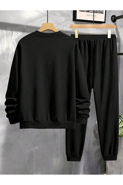 Mella&Co Set de trening și hanorace supradimensionate unisex cu glugă