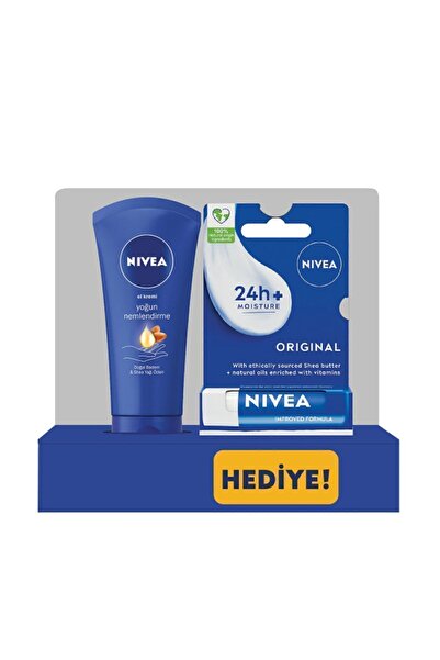 Nivea Baby Nivea Visage Kofre El Kremi 75 ml Yoğun Nemlendirme +Dudak Koruyucu Orıgınal