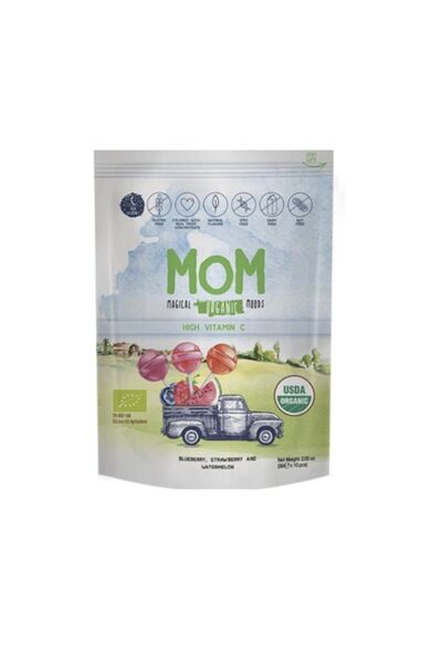 doğalayakın 10 مصاصات عضوية - الفراولة والبطيخ والتوت وفيتامين سي