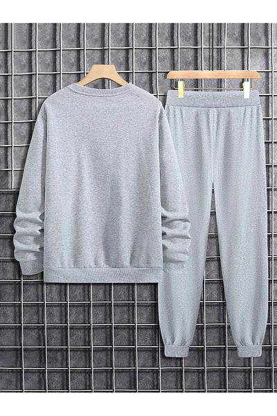 Mella&Co Unisex Oversize Hooded Tracksuit and Sweatshirt Set