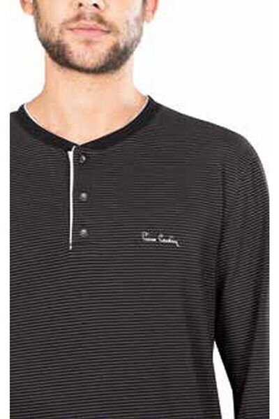 Pierre Cardin Pijama Pierre Cardin Uzun Kollu Pamuklu Çeyizlik Erekek Pijama ...