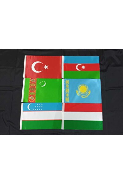 ötüken 12'li Turan Birliği Bayrak Seti