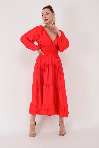 Rabiossa Italian Women's Long Dress