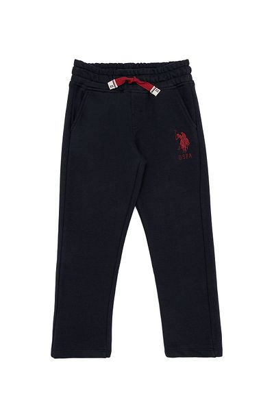 U.S. Polo Assn. Pantaloni tricotați pentru băiat bleumarin