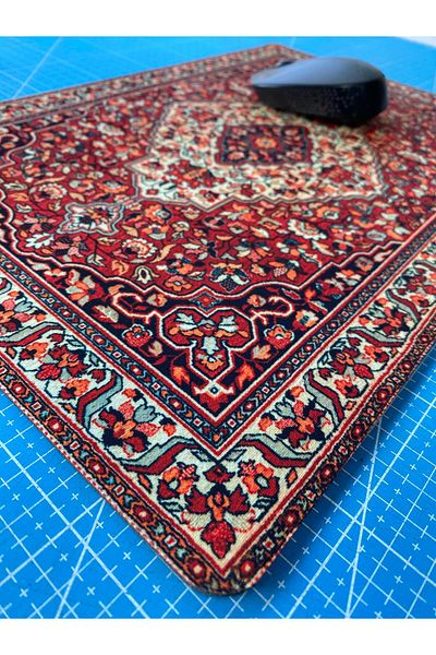 rakkun shop لوحة ماوس سجادة مطبوعة بنمط 28x40 سم