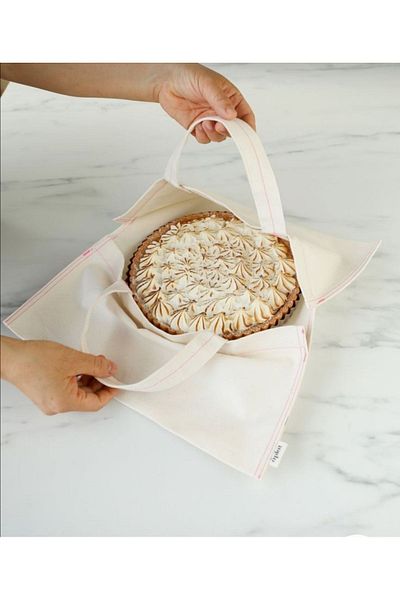 EYPRICH Linen Food Carrying Bag 40*40cm