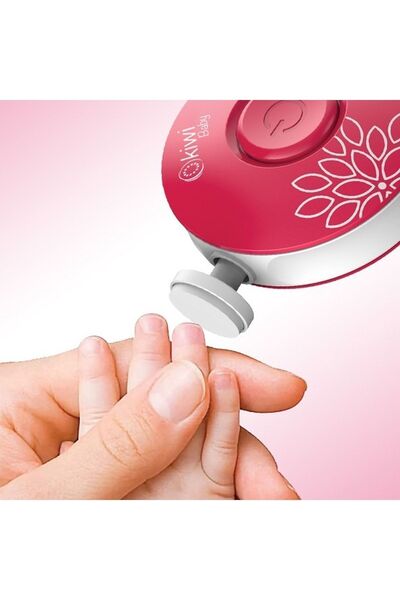 Kiwi Kiwibaby Bebek Çocuk 6 Başlıklı Pilli Tırnak Kesme Türpü, Törpüleme Maki...