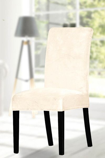 elgeyar Husa scaun din catifea de matase, husa scaun, elastic, standard 1 bucata