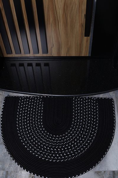 Aven Jute and Wicker Door Mat - Bathroom and Balcony Souvenirs
