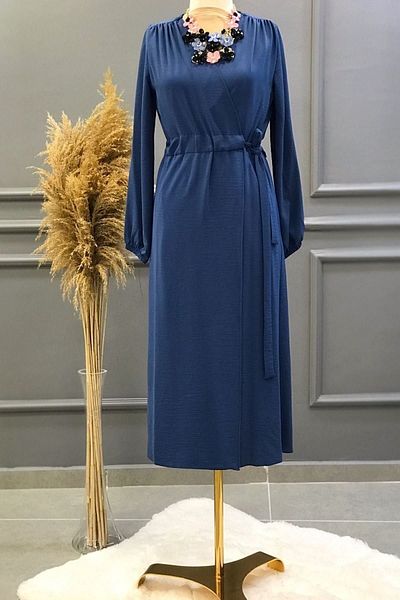 Ebrar Κατάστημα Ayrobin Side Tie Cup Lrm-1212-indigo