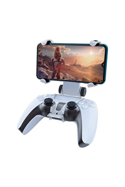 DNR Bilişim Ps5 Joistik Oyun Kolu Aparatı Cep Telefonuna Ayarlanabilir Sabitleyici- Gamepad Tutucu-0527