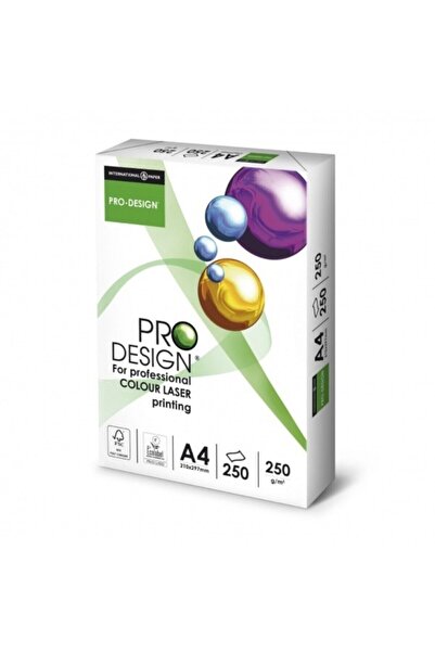 Pro Desıgn برو ديسينج 250 جرام ورق نسخ ليزر بحجم A4 250 قطعة