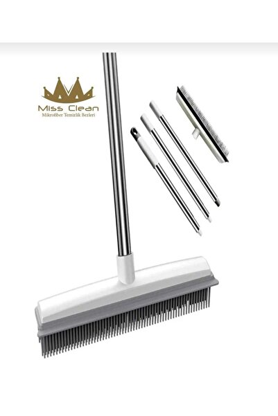 alltheclean Missclean Sihirli Temiz Süpürgesi Çekçek Kauçuk Süpürge Tüy Bırak...