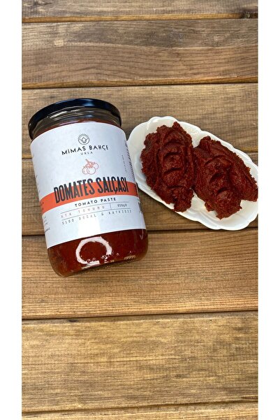 Mimas BAHÇE Domates Salçası Ata Tohumu Katkısız.doğal 650 Gr