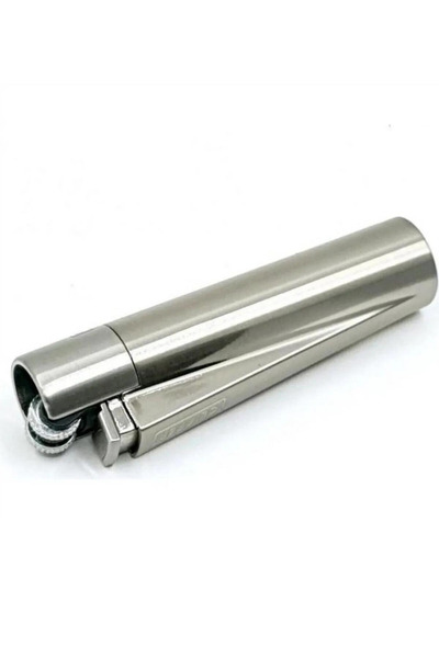 Clipper Metal Kutulu Şık Zarif Hediyelik Taşlı Çakmak