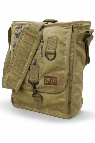 old cotton cargo Чанта месинджър - Kафяво - Артикулът не е наличен