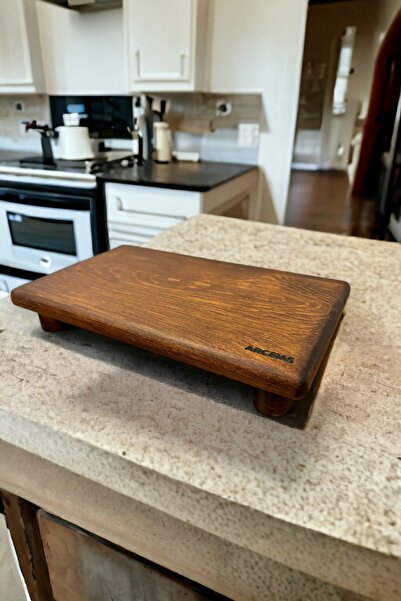 Arceras Ahşap Sunumluk / Sunum Standı / Sunum Tabağı