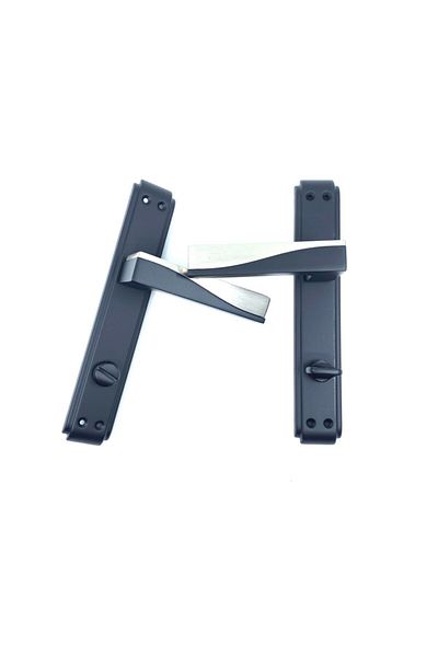 Sofuoğlu Derya / Anka Mirrored Matte Black / Inox Door Handle (right - Wc)