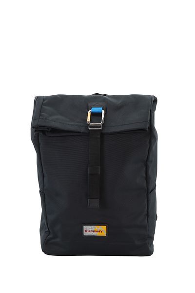 Discovery ICON Roll Top 15L Backpack Black, Durable Lightweight Multi Compartment Travel Bag