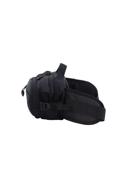 Discovery Body Spirit Nylon Ripstop Waist Bag Black for Men and Women, Durable Lightweight