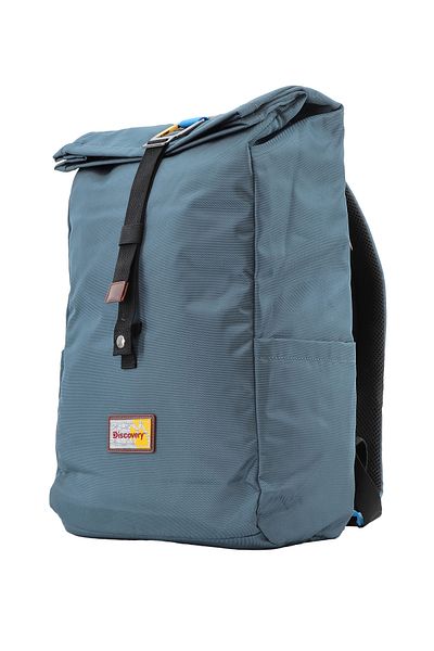 Discovery ICON Roll Top 15L Backpack Steel Blue, Durable Lightweight Multi Compartment Travel