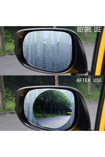 Roichil BUFFER® Vehicle Mirror Rain Slider and Glass Anti-Fog Film