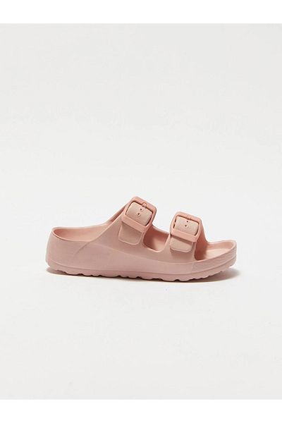 LC Waikiki LCW STEPS Buckle Detailed Double Banded Girl's Slippers