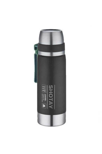 Shotay 600 ml Steel Camping Thermos - 8270