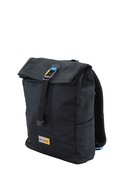 Discovery ICON Roll Top 15L Backpack Black, Durable Lightweight Multi Compartment Travel Bag