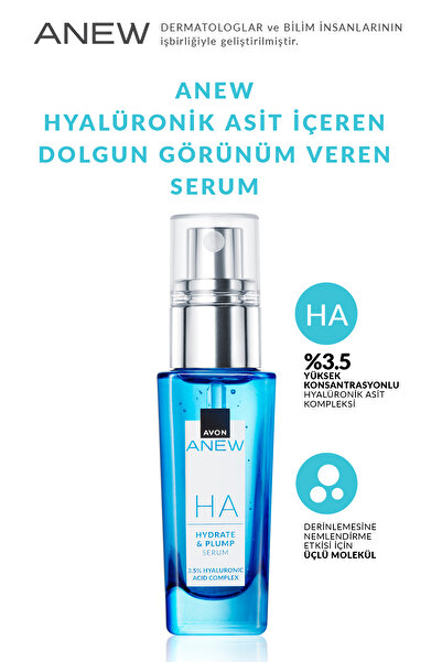 AVON Anew Hyalüronik Asit İçeren Dolgun Görünüm Veren Serum 30ml