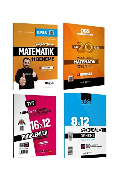 Marka Yayınları 2024 Yektuğ Mat Kpss Fulleme Seti