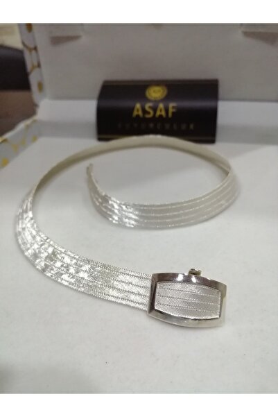 asaf kuyumculuk Trabzon Hasırı 5 Sıra Klasik Toka Gerdanlık