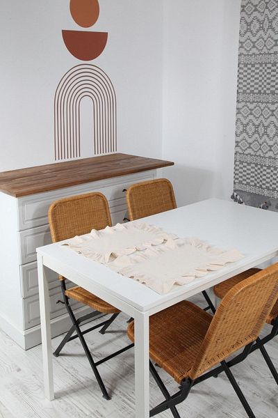 cotton maison Natural American Service 2 Pack Vintage 30x45 cm