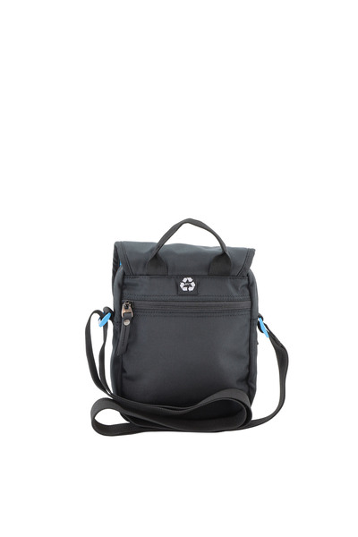 Discovery ICON Flap Over Utility Bag 2.8L Black, Zipper Compartment Casual Shoulder Bag For Men