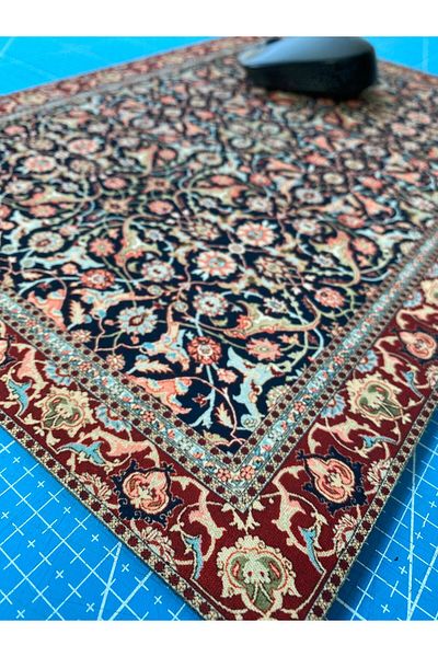 rakkun shop لوحة ماوس سجادة مطبوعة بنمط 28x40 سم