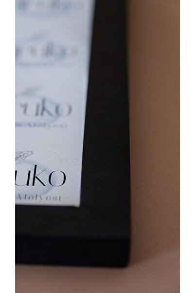 Hiruko Tasarım Atölyesi إطار خشبي فاخر مقاس 30x42 سم (A3) - أبيض وأسود وإطار ...