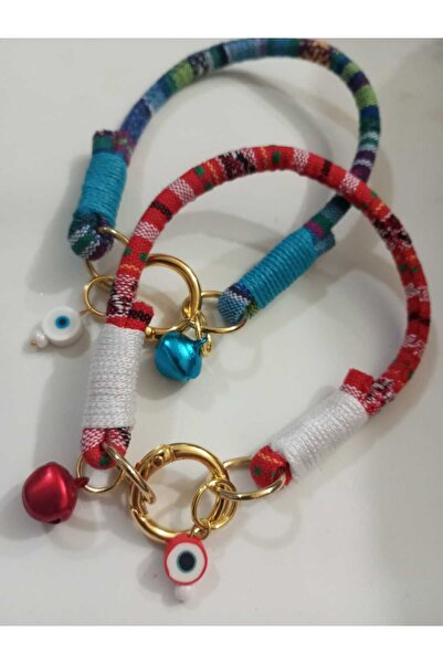 Loyal Friend Store KEDİ TASMA ETNİK DESEN BOHEM KOLYE İKİLİ SET