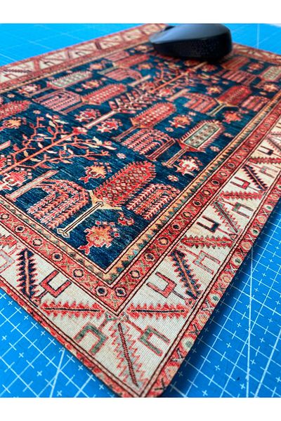 rakkun shop لوحة ماوس سجادة مطبوعة بحجم 28x40 سم