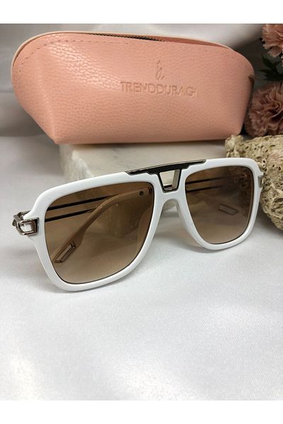 Di Caprio Dro White Women's Sunglasses