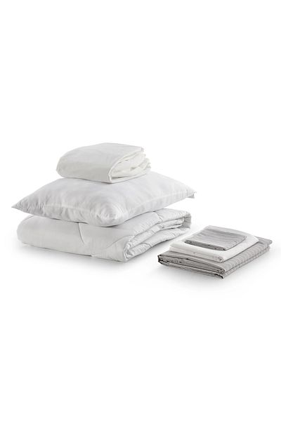 Doqu Home Μονό πλεονέκτημα σετ ύπνου - Πάπλωμα+Μαξιλάρι+Παπλωματοθήκη+Στρώμα - Σετ Επιστροφής στο Σχολείο