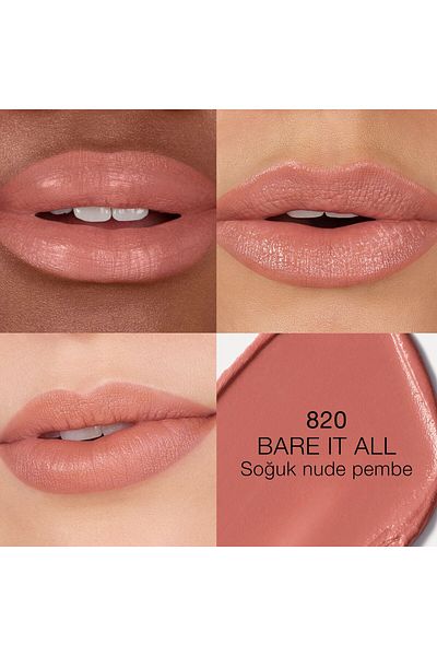 Nars Explicit Lipstick - 3.8 G Hyaluronic Acid Satin Finish Lipstick Core Comfortable Use