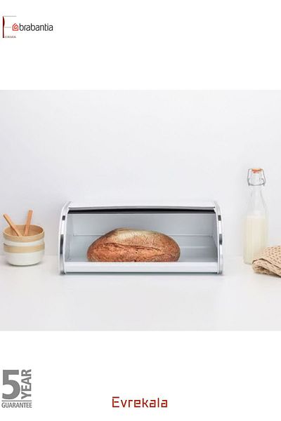 Brabantia Bread Box Bread Holder -Evrekala Shop- New Round Bread Storage Basket