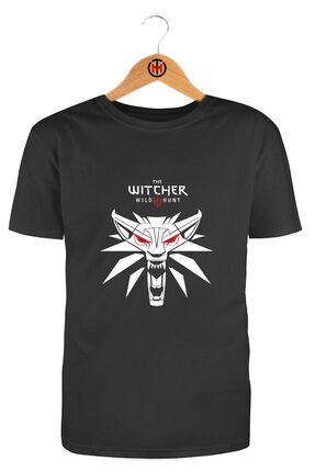 Motosiklet T shirt Unisex Siyah The Witcher 3 Wild Hunt Bask l T shirt Fiyat Yorumlar Trendyol