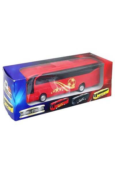CanEm Boxed Friction Red Fan Bus 23 cm Cnm38