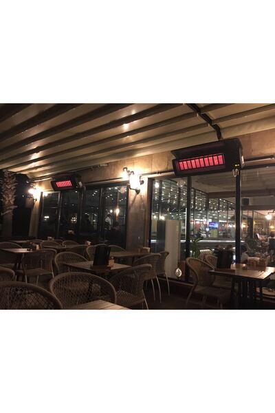 Mira MRC 16 PATIO Seramik Radyant Isıtıcı, 10 Taşlı