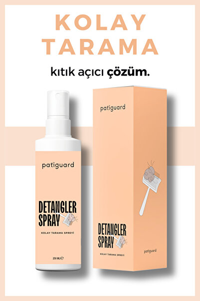 Patiguard Kolay Tarama Spreyi 250ML Kedi Köpek Kıtık Açıcı Dolaşıklık Gideric...