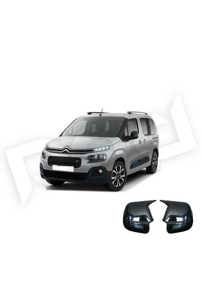 ede 2019+ CITROEN BERLINGO YARASA AYNA KAPAĞI ( SAĞ VE SOL BİRLİKTE )
