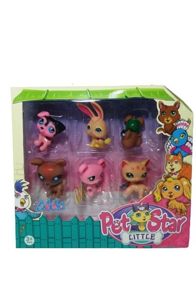 Little Pet Shop Minis with 6 Figures