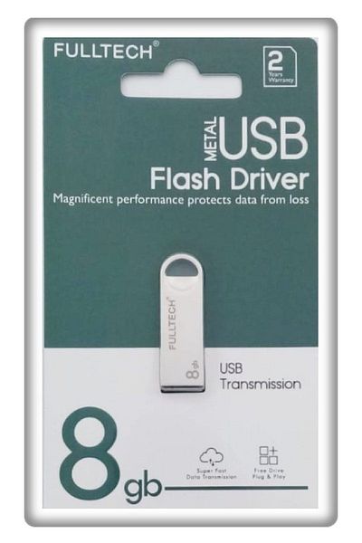 Fulltech 8Gb Metal USB Flash Memory